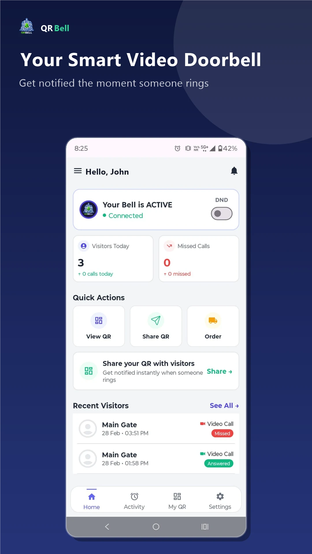 QRBell - Scan-Connect-Secure screenshot