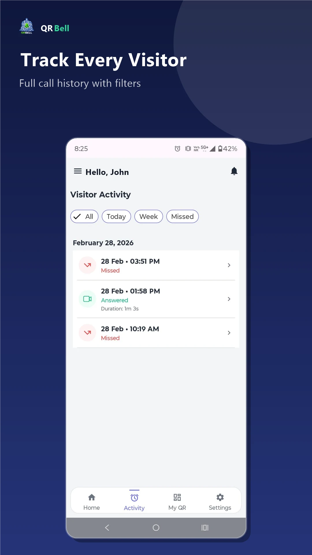 QRBell - Scan-Connect-Secure screenshot