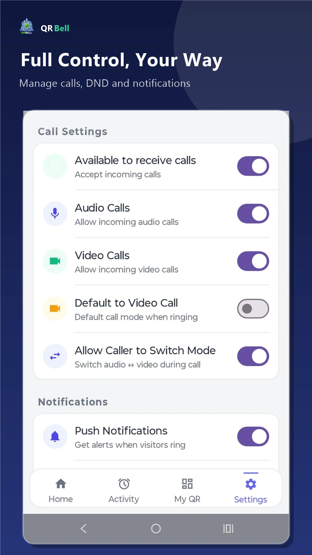 QRBell - Scan-Connect-Secure screenshot